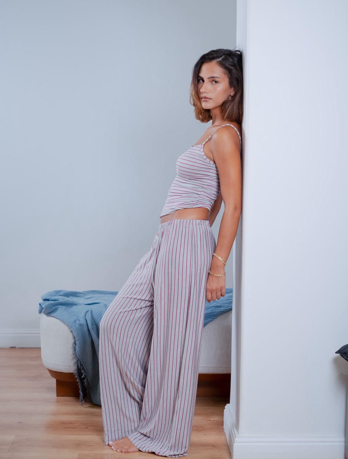 Cherry Stripe PJ 🎀